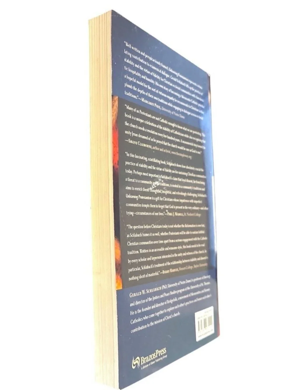 Unlearning Protestantism By Gerald W. Schlabach Sustaining Christian Community